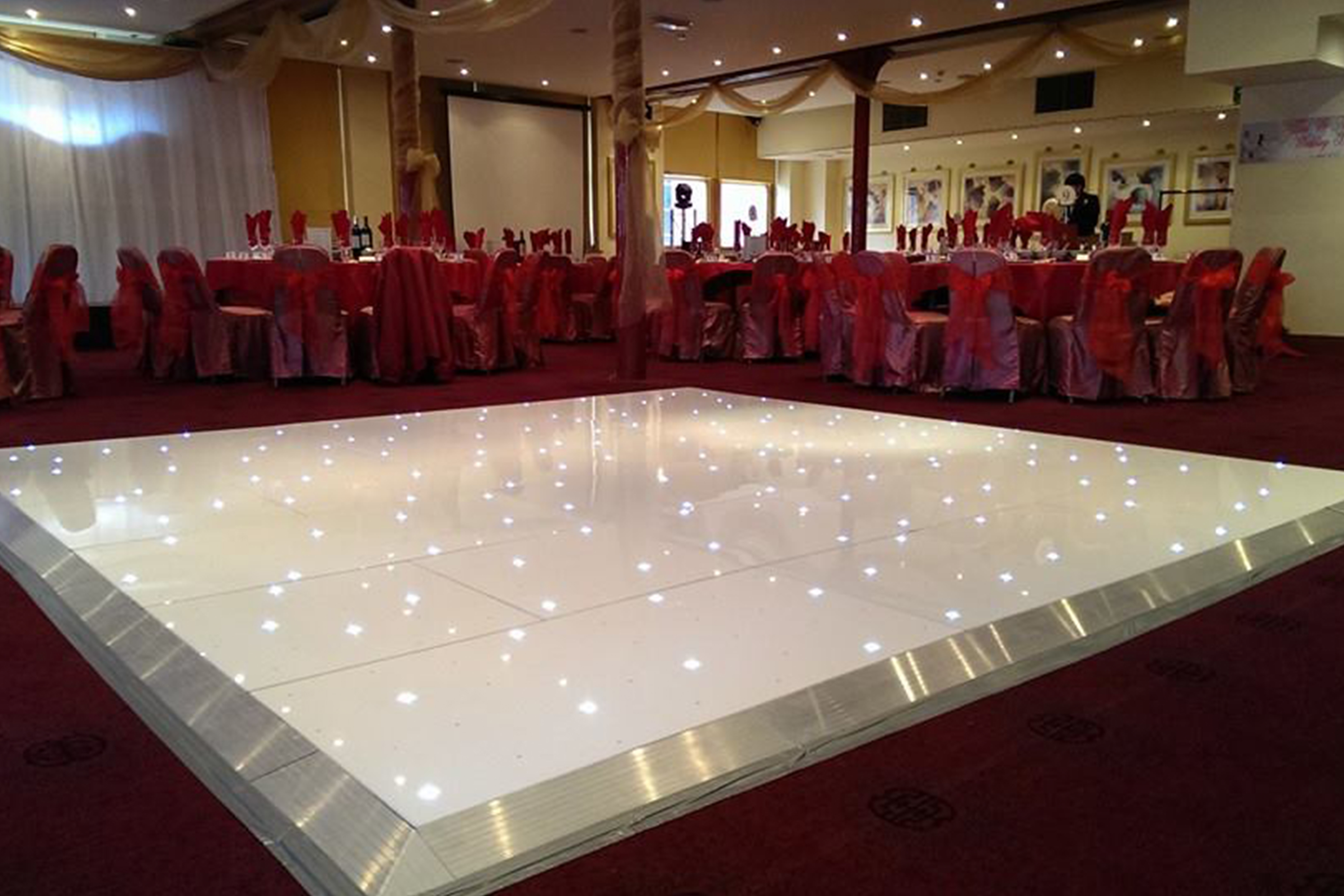 Light up LED dance floor